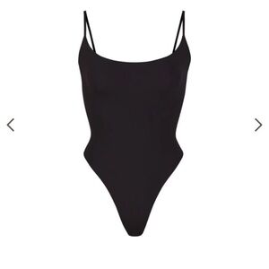 BNWT Skims Fits Everybody Cami Thong Bodysuit Onyx XS